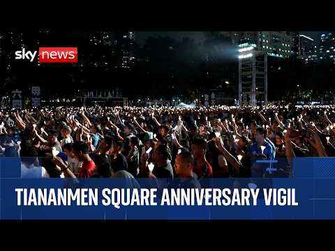 Vigil marking 37th anniversary since Tiananmen Square crackdown