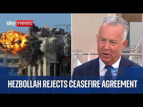 Military analyst Sean Bell reacts to Hezbollah rejecting Israel-Lebanon ceasefire agreement