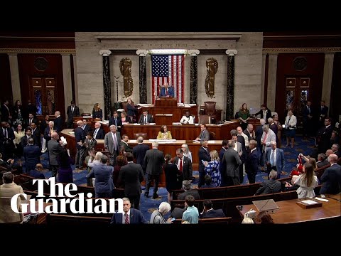 Cheers as US House passes resolution on Trump’s Iran war powers