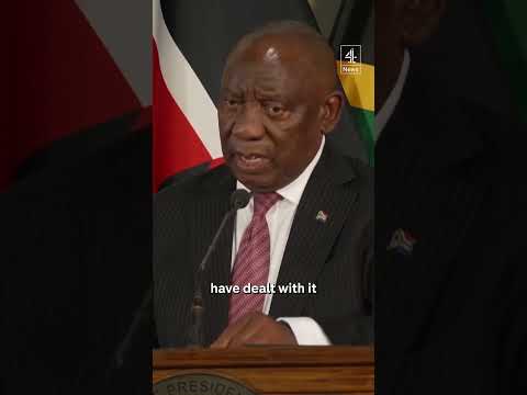 ‘South Africans are not xenophobic’ – Ramaphosa
