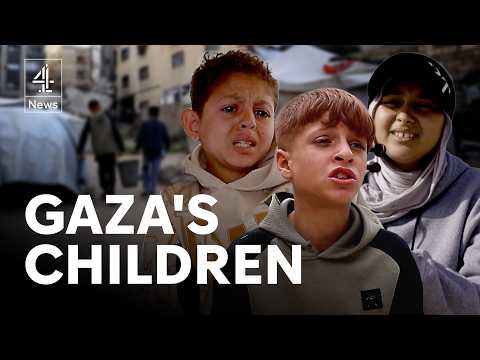 Gaza’s children on the scars of war and hopes for the future