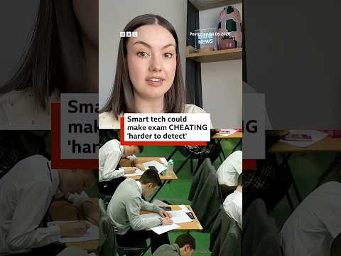 Smart tech could make exam cheating “harder to detect”. #Cheating #Exams #BBCNews
