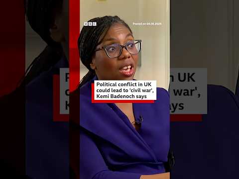 Kemi Badenoch has warned of rising tensions as a result of identity politics. #BBCNews