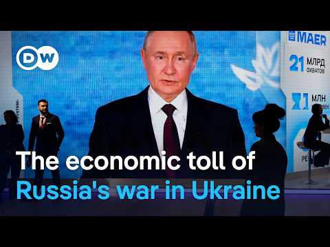 Putin hosts economic forum as Ukraine war rages | DW News