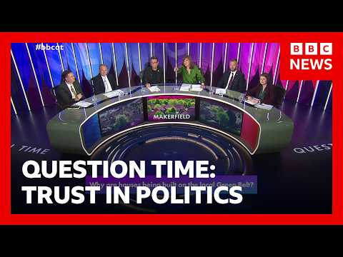How can politicians restore trust and confidence in politics? | BBC Question Time