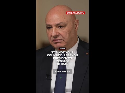 ‘It’s not your country’: Lebanon president’s message to Iran