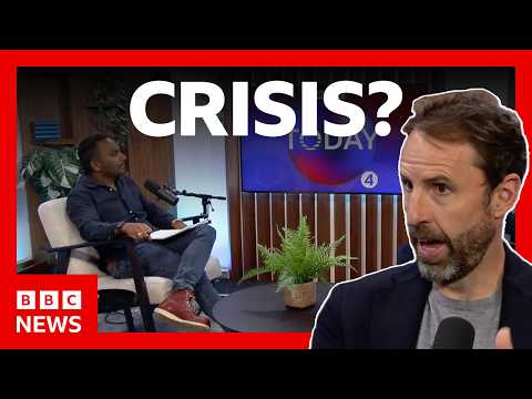 Sir Gareth Southgate on the challenges facing young men | BBC News
