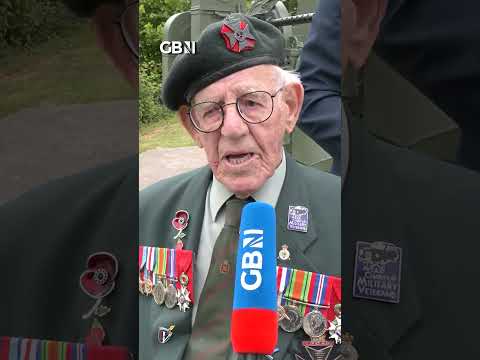 Veteran gives emotional message on D-Day anniversary: “I pray to God it will never happen again”