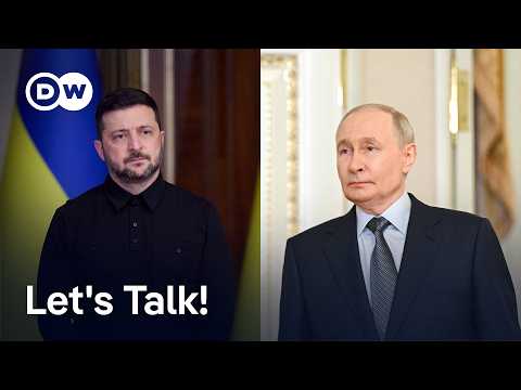 Zelenskyy challenges Putin to direct peace talks | DW News