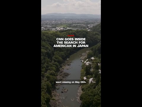 Japanese authorities search for missing American student