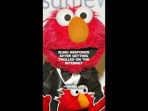 Elmo responds after getting trolled on the internet