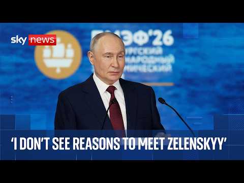 Putin addresses Zelenskyy letter at event heralding ‘new global economic order’