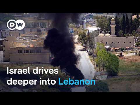 Israel’s air force strikes southern Lebanon despite agreement on ceasefire | DW News