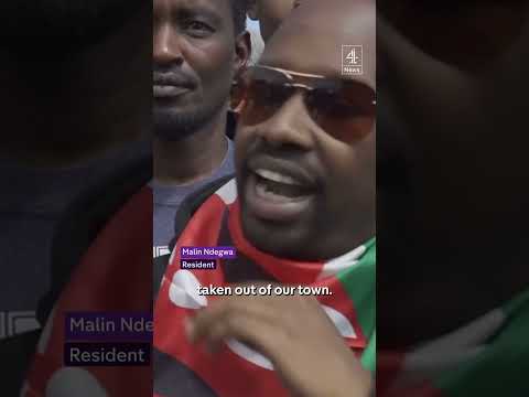 Kenyans protest ‘white people’ Ebola centre