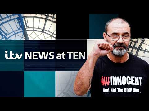 How an innocent man was jailed for 17 years – WATCH ITV News at Ten LIVE