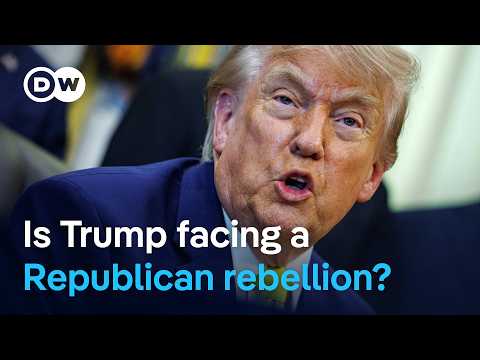 Rare dissent in US House shows cracks in Trump’s support | DW News