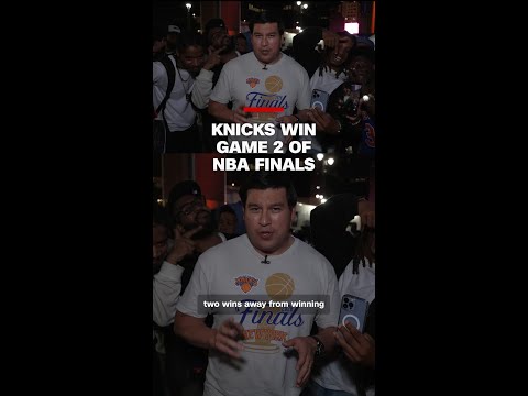 Knicks win Game 2 of NBA Finals
