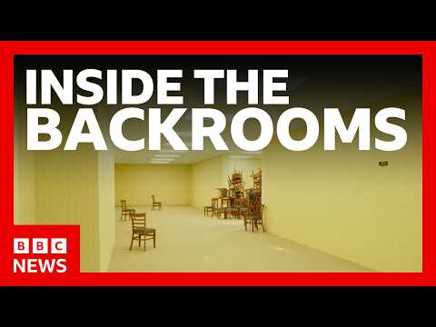 Inside the Backrooms with director Kane Parsons | BBC News
