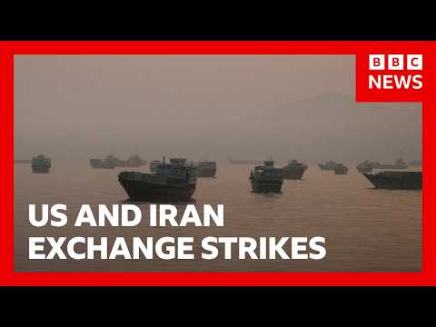 US and Iran exchange strikes in latest test of fragile ceasefire | BBC News