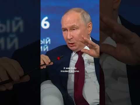What happened inside Russia’s economic forum?