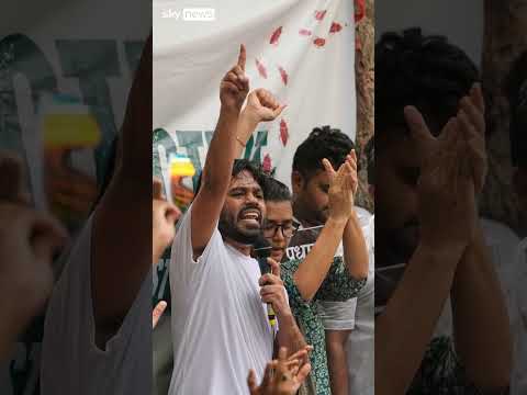 India’s student-led Cockroach Janta Party holds first protest