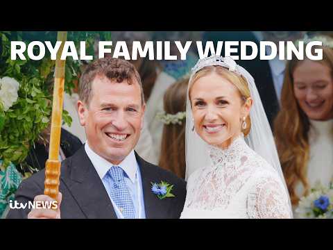 Royal family attends wedding of King’s nephew Peter Phillips and NHS nurse Harriet Sperling