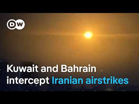 Iranian missiles and drones head for Gulf neighbors | DW News