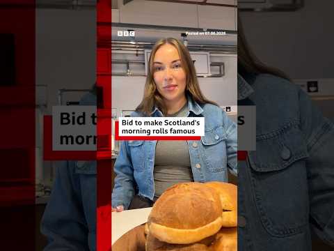 Bid to make Scotland’s morning rolls famous. #Scotland #BBCNews