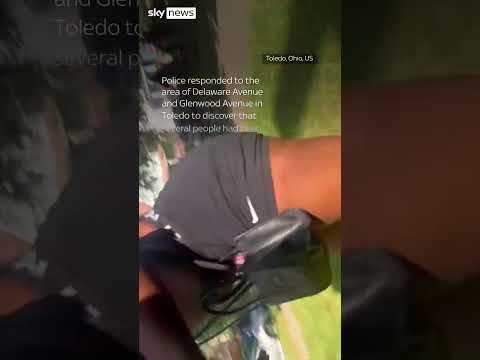 Terror as video shows moment shots fired at Ohio festival