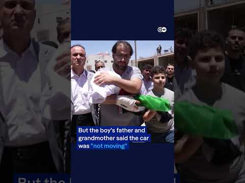 Palestinian family buries baby killed in the West Bank | DW News