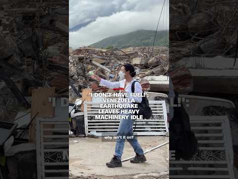 ‘I don’t have fuel!’: Venezuela earthquake leaves heavy machinery idle