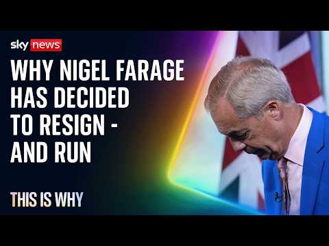 Nigel Farage has resigned as an MP. This Is Why.