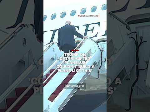 Trump boards Qatari-gifted Air Force One for inaugural flight