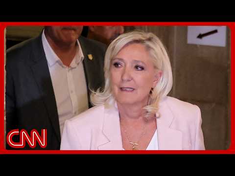 Marine Le Pen to run for French presidency with ankle monitor