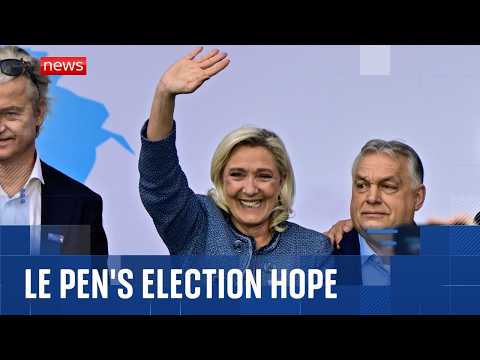 Marine Le Pen cleared to run for French presidency after appeal ruling