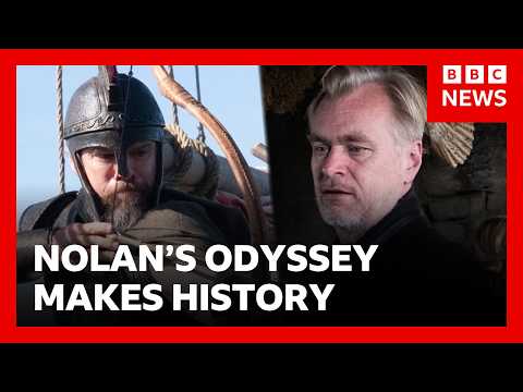 How The Odyssey is making cinematic history | BBC News