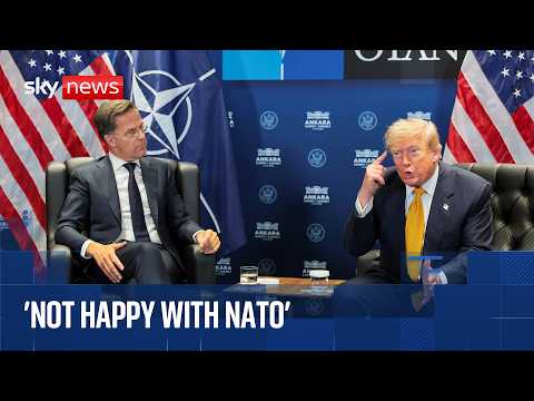 NATO leaders meet in Turkey, as Trump says US ‘has been treated unfairly’