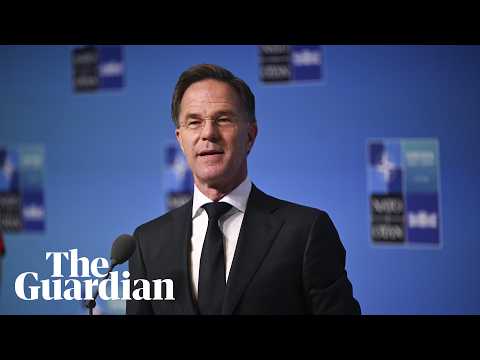 Nato Secretary General Mark Rutte holds press conference