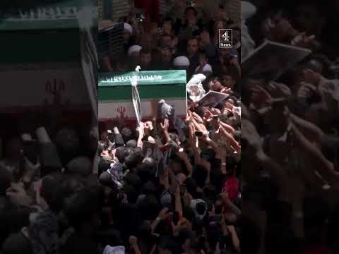 Thousands carry Khamenei’s coffin through streets of Iraq