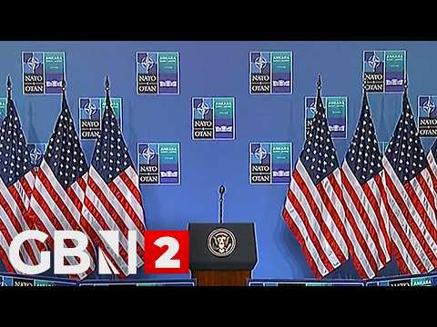 WATCH: Donald Trump gives a press conference at the NATO summit