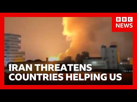 Iran threatens any country helping US as Trump says “ceasefire is over”  | BBC News