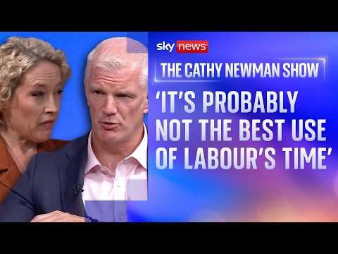 Ex-minister Carns tells Cathy Newman why he won’t challenge Burnham for Labour leadership