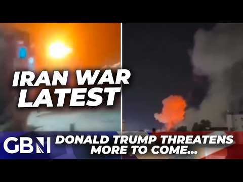 WATCH: US BATTERS Iran with FRESH strikes as Donald Trump THREATENS ‘much worse’ to come | LATEST