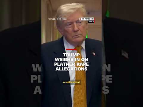 Trump weighs in on Platner rape allegations