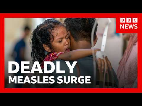 Inside a Bangladesh hospital during a deadly measles outbreak | BBC News
