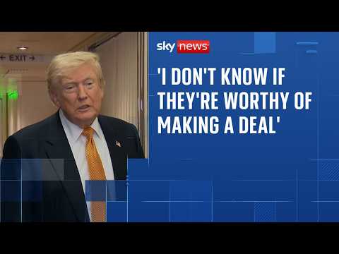 ‘They want to make a deal so badly,’ Trump says after hitting Iran ‘very hard’