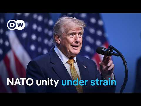 Trump overshadows NATO summit with attacks on allies | DW News
