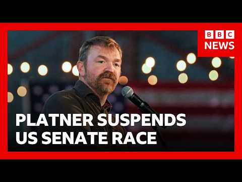 Democrat Graham Platner suspends campaign for key US Senate race after assault allegation | BBC News