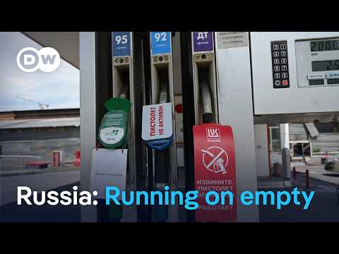 As fuel runs low, frustration grows inside Russia | DW News