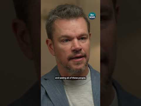 Matt Damon on the scale of filming The Odyssey
